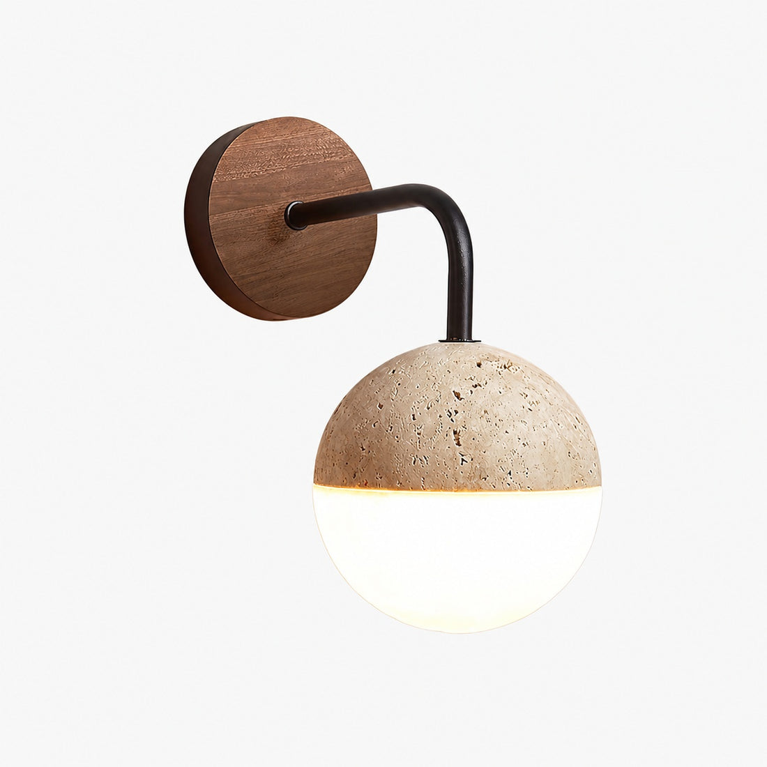 Tia Travertine Wall Lamp
