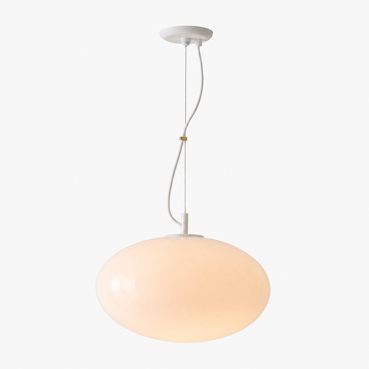 Lumivelle Minimalist Glass Pendant – Adjustable Height Dimmable Design