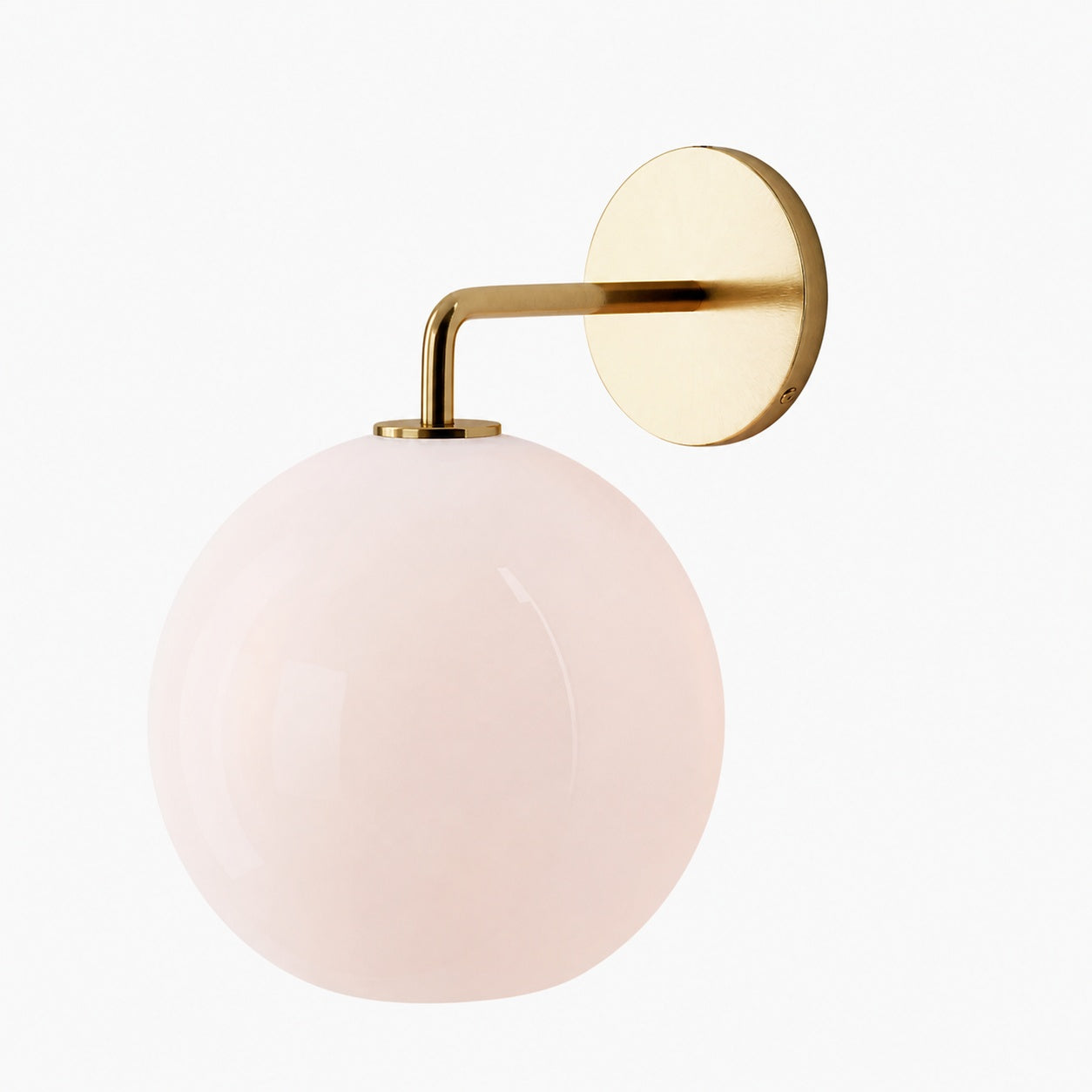 Selvion Artistic Globe Sconce Light - Handcrafted Glass Sculptural Wall Fixture