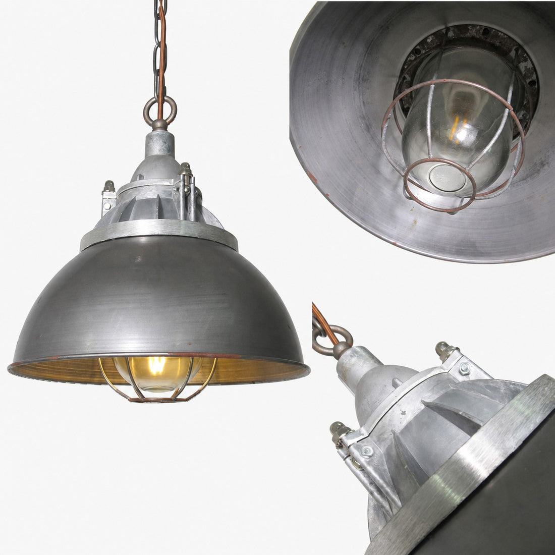 Bulkhead Cage Pendant Light
