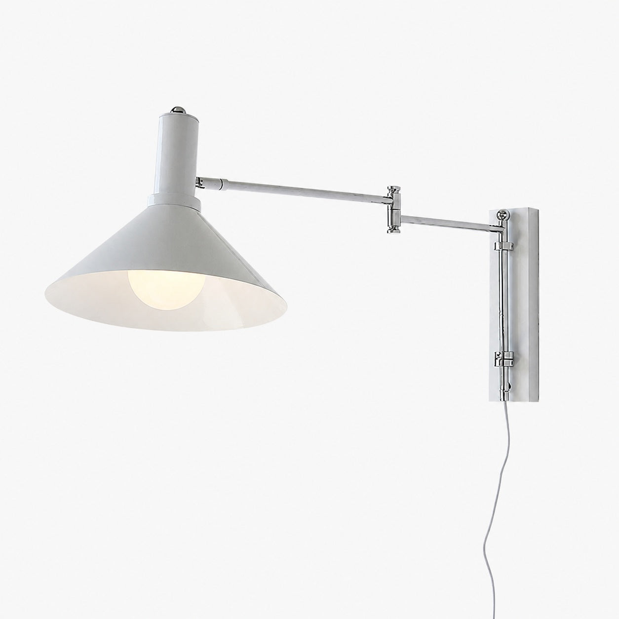 Bauhaus Simple Rotatable Stained Wall Light