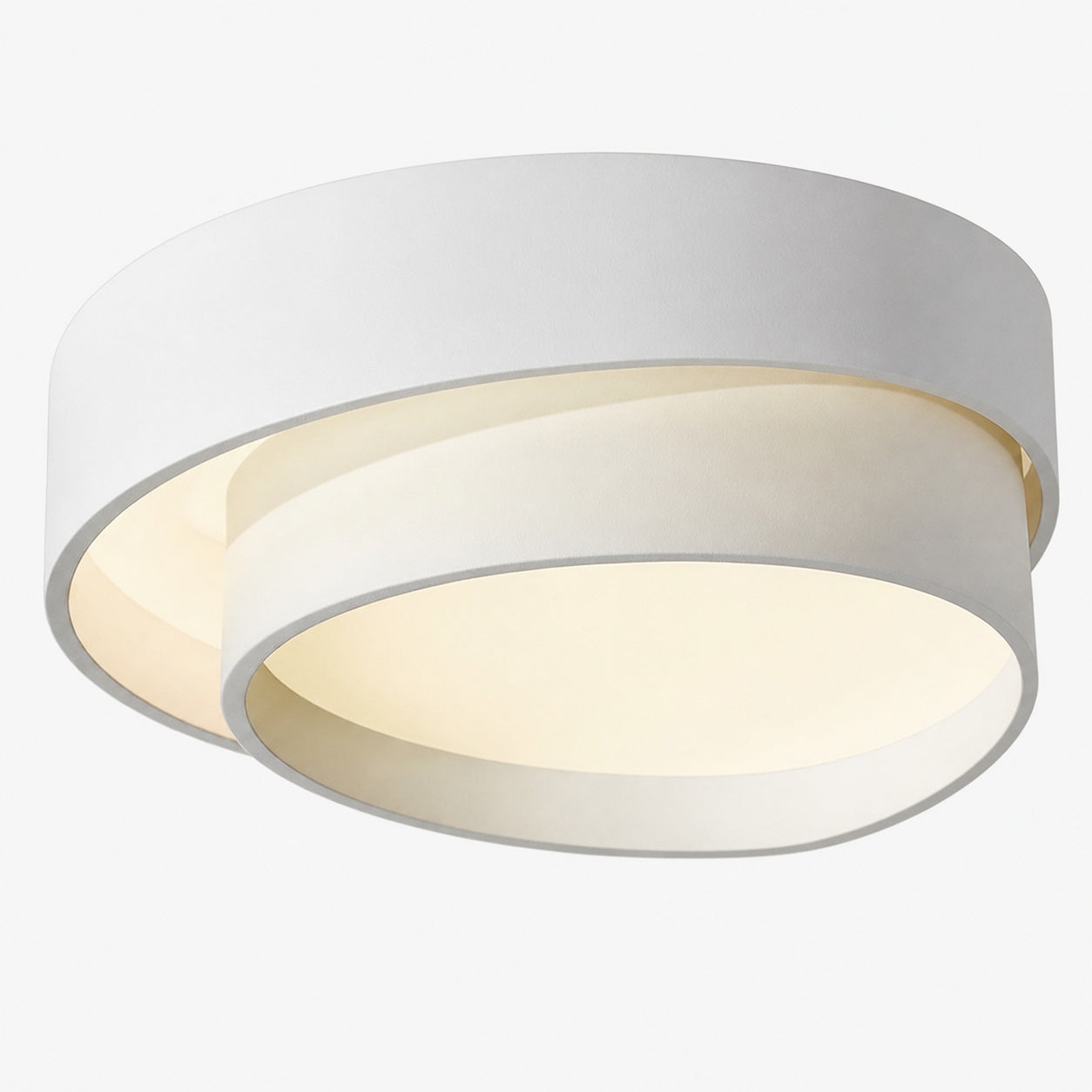 Duomel Round LED Ceiling Fixture - Minimalist Ceiling Lamp for Dining Room N26