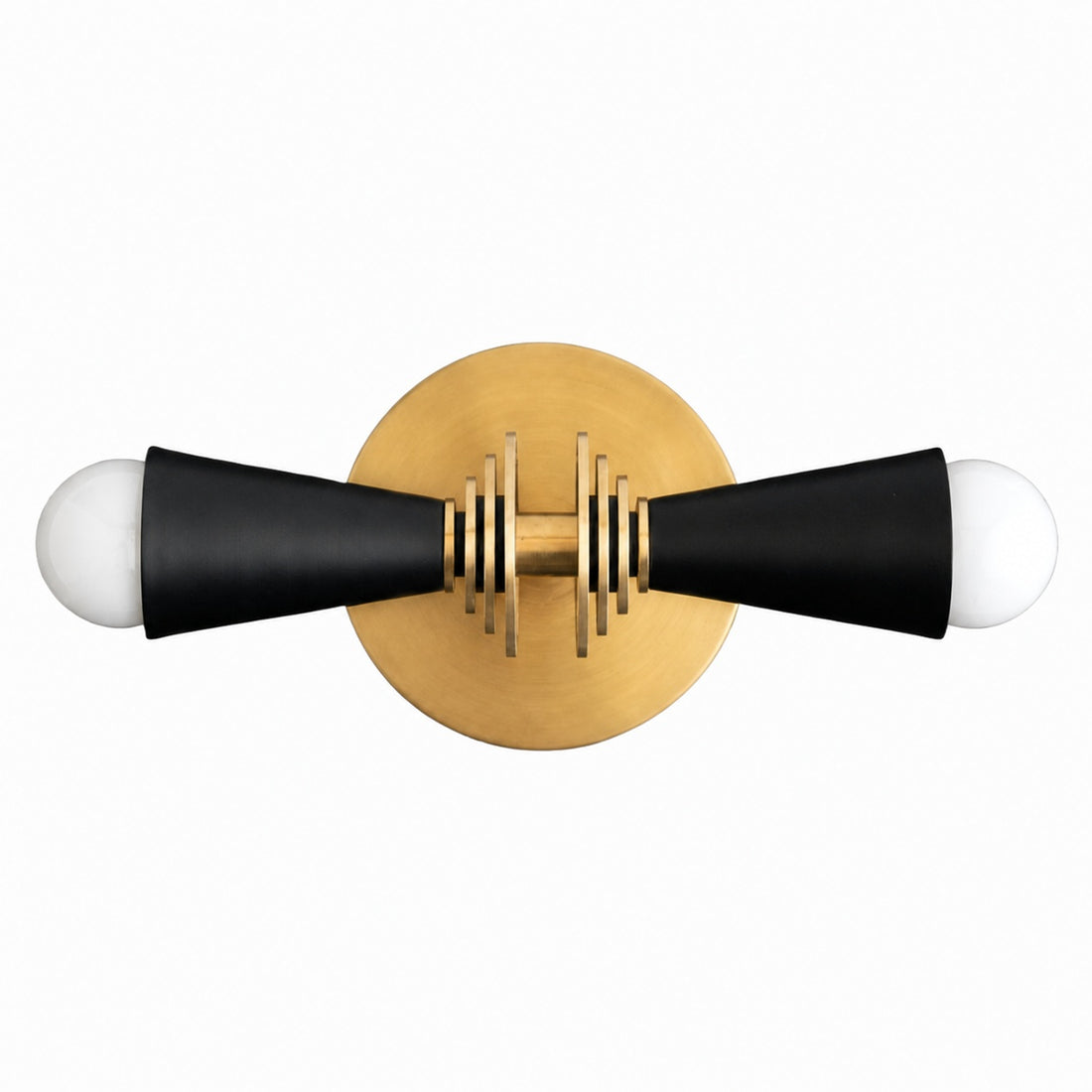 Pyralis Cone Art Deco Wall Light - Multi-Directional Sconce for Vanity or Wall