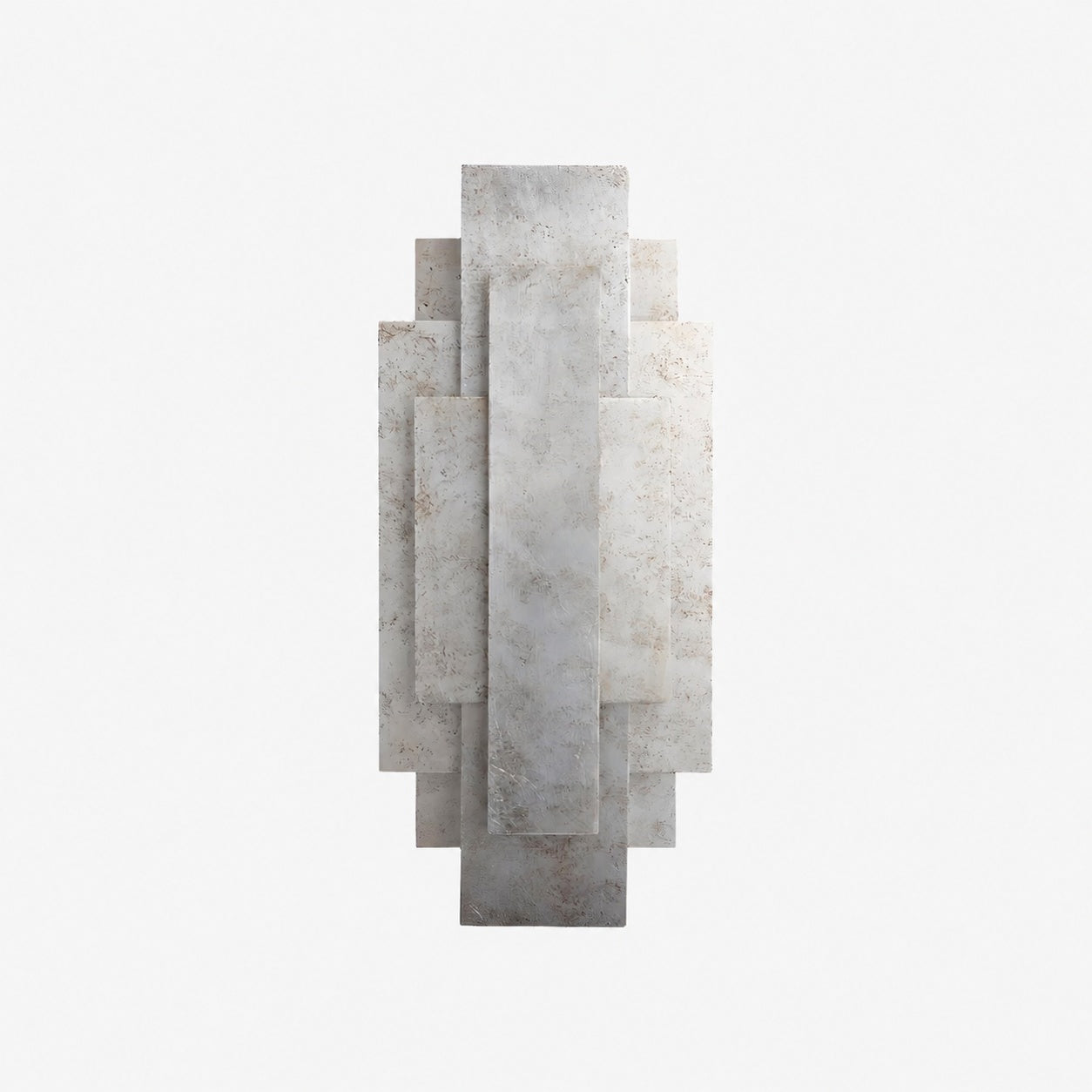 Kelsar Rectangular Wall Lamp - Gold and Silver Finishes for Living Room or Bedroom