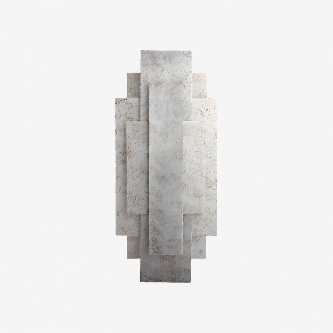 Kelsar Rectangular Wall Lamp - Gold and Silver Finishes for Living Room or Bedroom