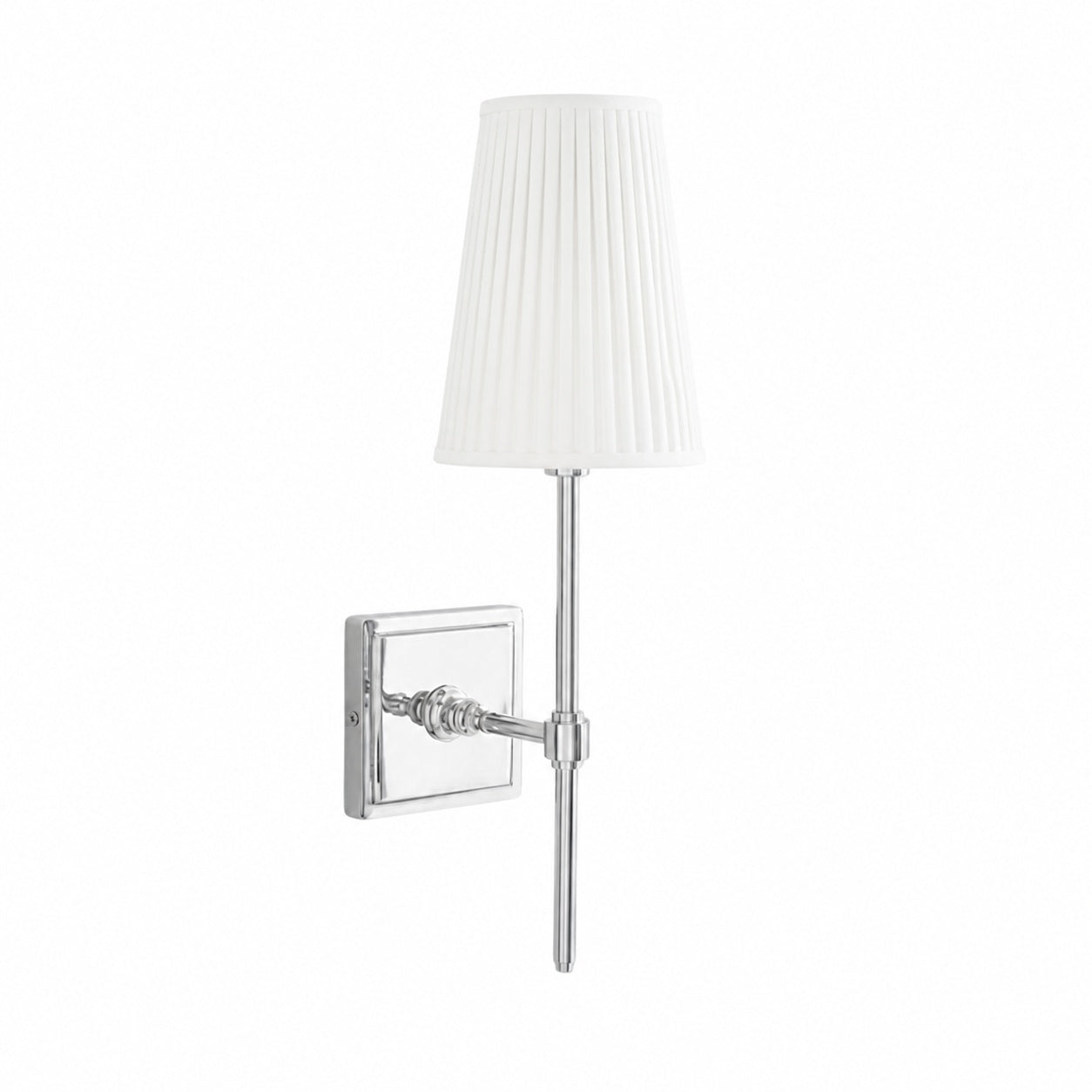 Derlina White Linen Shades Wall Lamp – Retro Metal Multi-Head Lighting Fixture