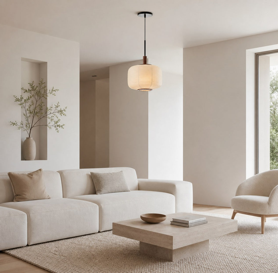Tivo Pendant Light - Geometric Metal Design - Modern Ceiling Lighting for Dining Room or Kitchen
