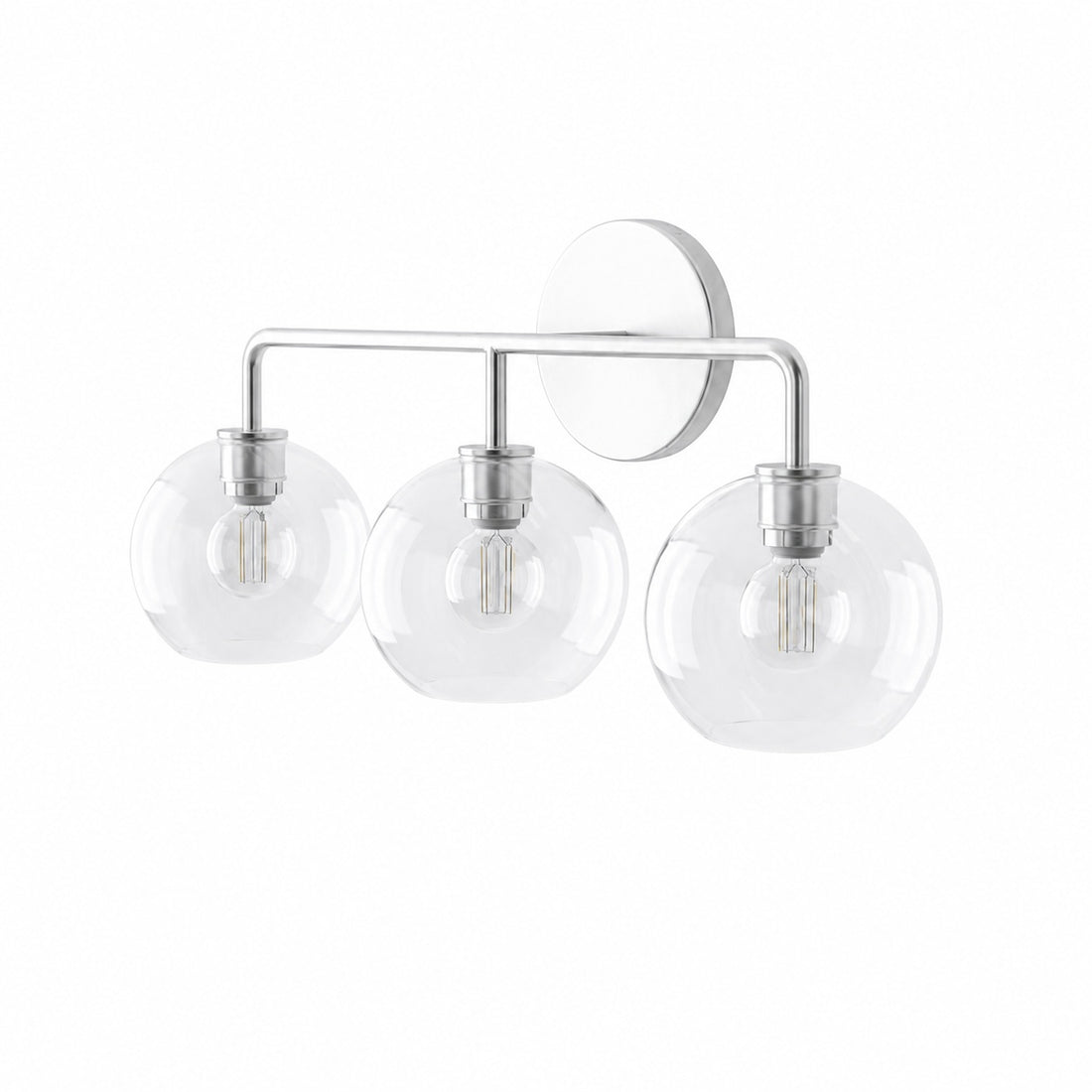 Selvion Artistic Globe Sconce Light - Handcrafted Glass Sculptural Wall Fixture