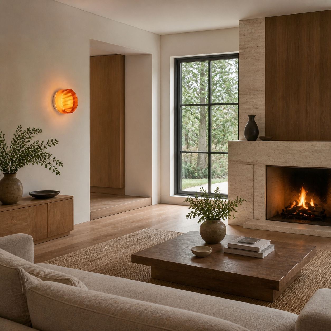 Luminoxis Modern LED Wall Sconce - Stylish Frosted Diffuser Lighting for Hallway Patio