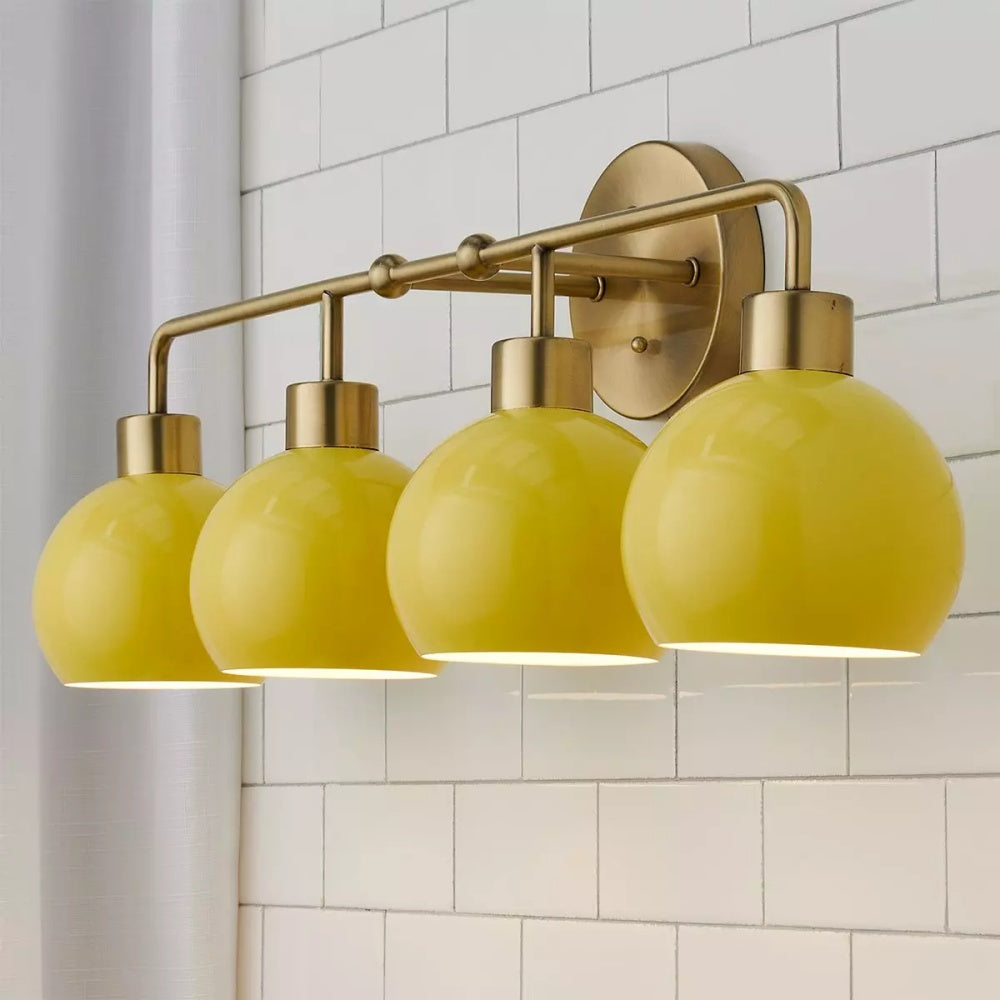 4 Light Bubble Pop Wall Sconce - Colorful Bathroom Wall Light