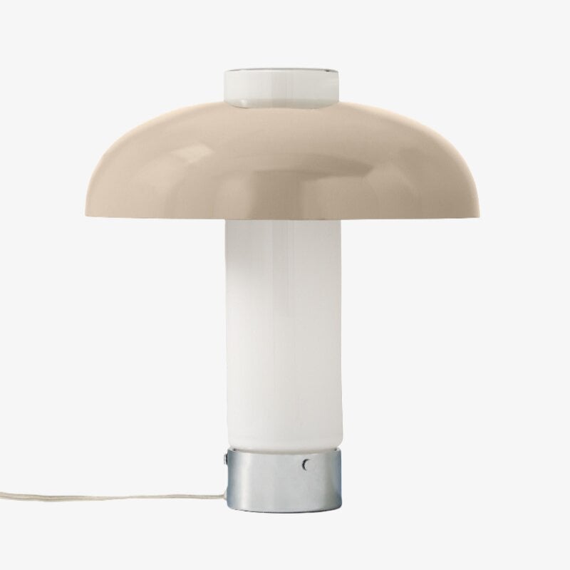 Nera Curved Accent Lamp - Organic Modern Design with Soft Glow for Nightstand or Console Table