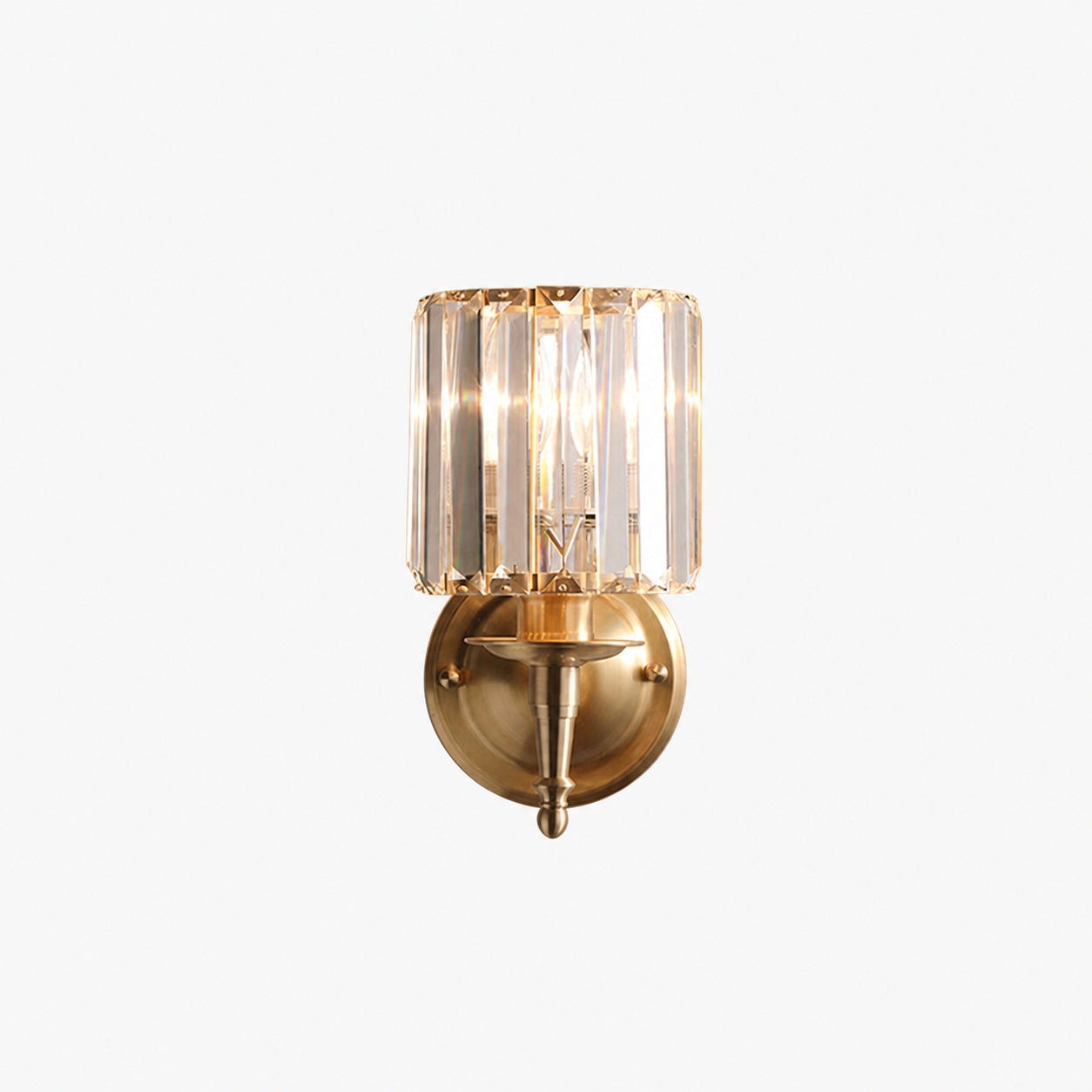 Vintage Luxury Crystal Wall Lamp
