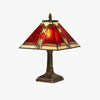 TiffStar Stained Glass Table Lamp – Vintage Style Stained Glass Suitable for Bedrooms and Living Rooms