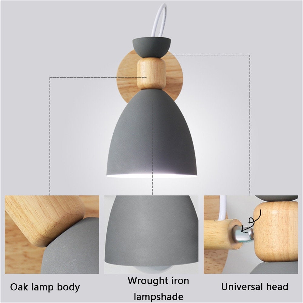 Multi Design Nordic Style Modern Bedside Wall Lights