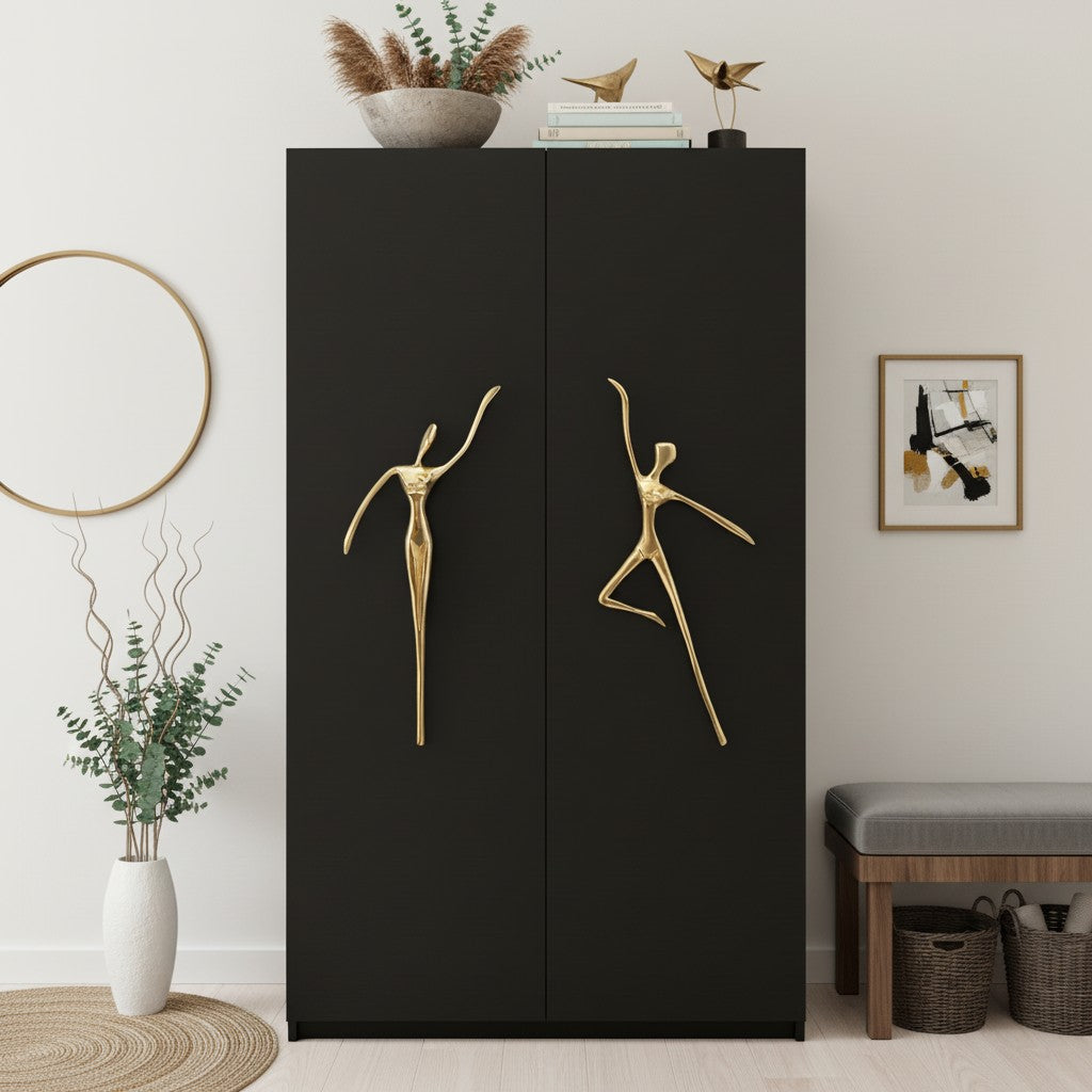 Verlitho Artful Minimalist Cabinet Handle Pull - Closet Doors Handle