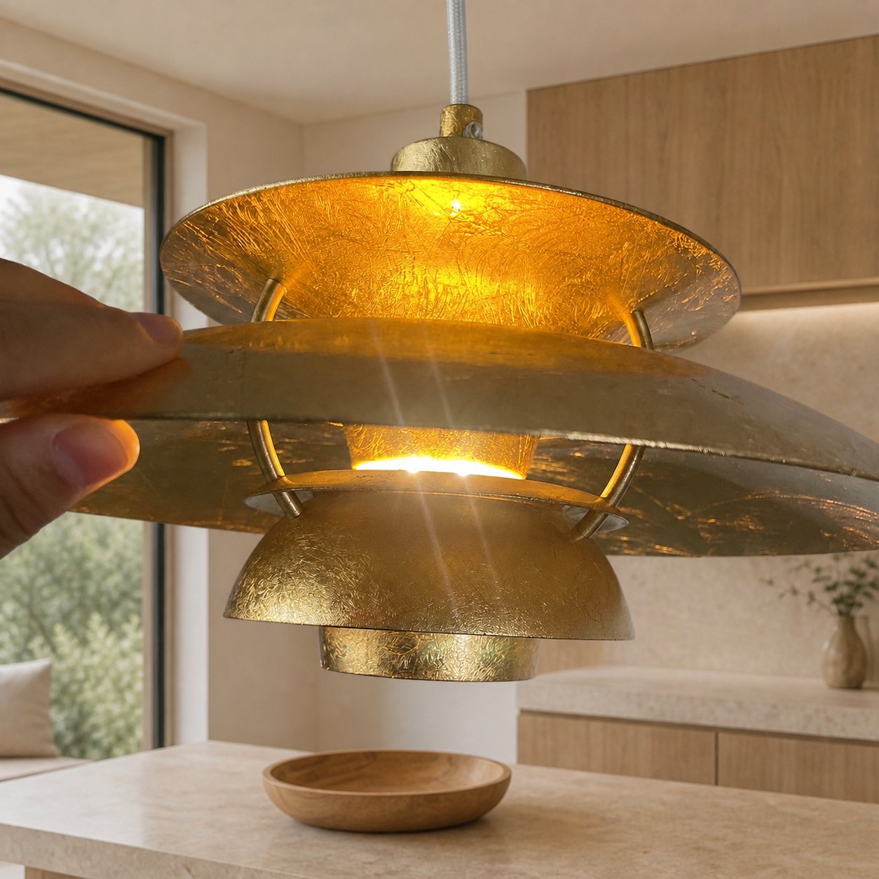 Gold Foil PH Pendant Lamp