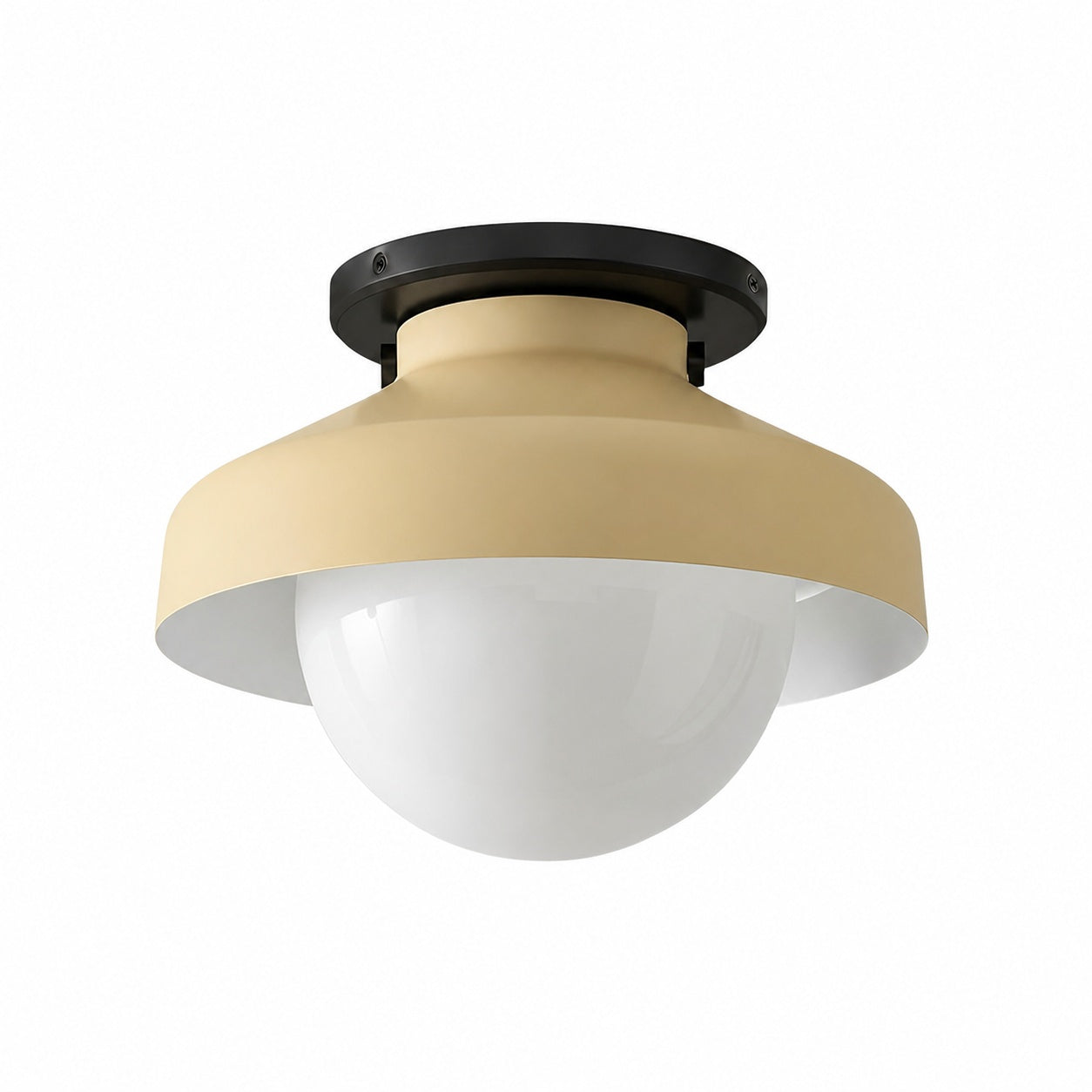 Hanton Modern Flush Mount Ceiling Light - Metal Minimalist Fixture for Home