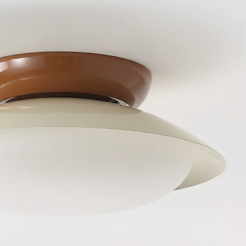 Heliora Modern Dome Ceiling Light - Minimalist Retro Style for Living Spaces