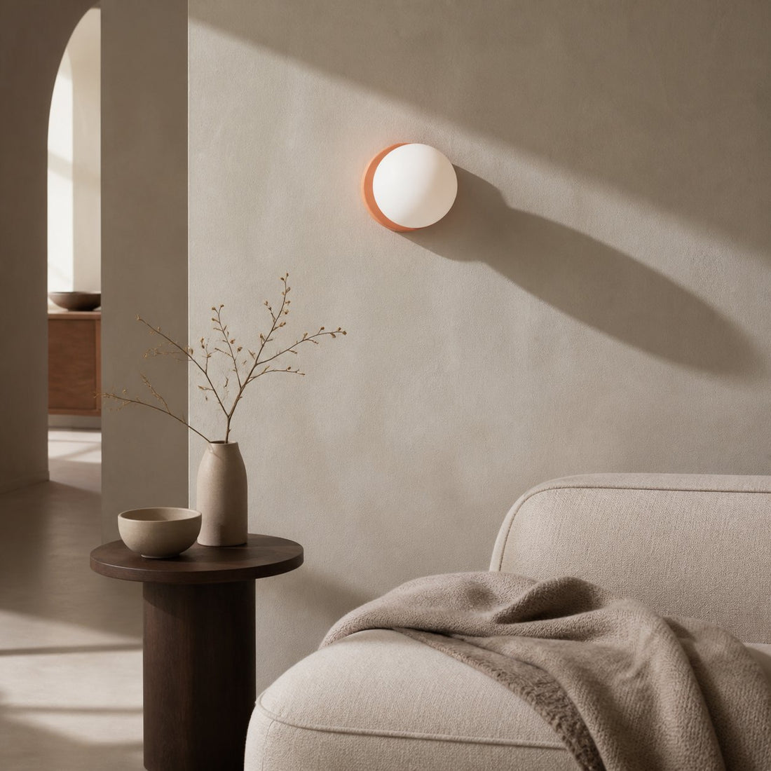 Nuevola Soft Sculptural Wall Light – Minimal Decorative Wall Lamp for Modern Indoor Spaces
