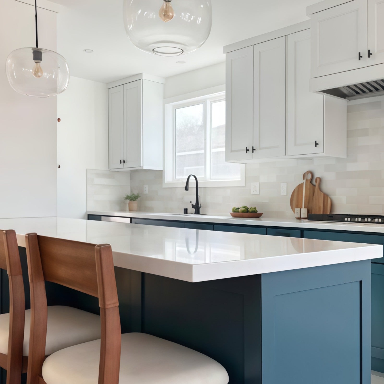 Lumivelle Pebble Pendant Light - Adjustable Glass Shade - Modern Lighting