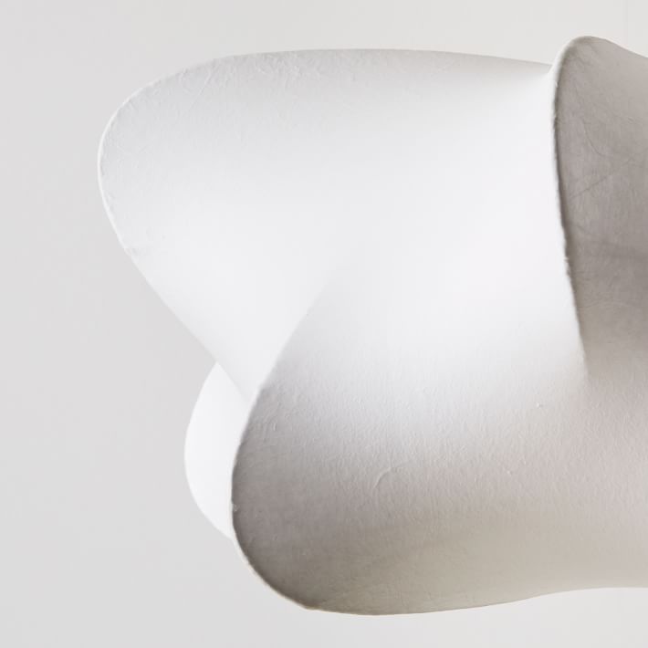 Havion Cocoon Pendant Lamp - Minimalist Polymer Shade with Adjustable Hanging