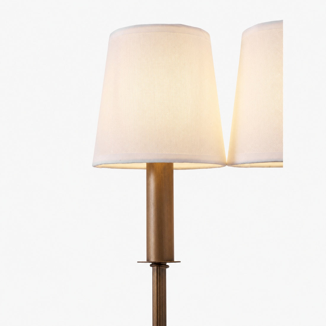 Double Arm Bamboo Sconce