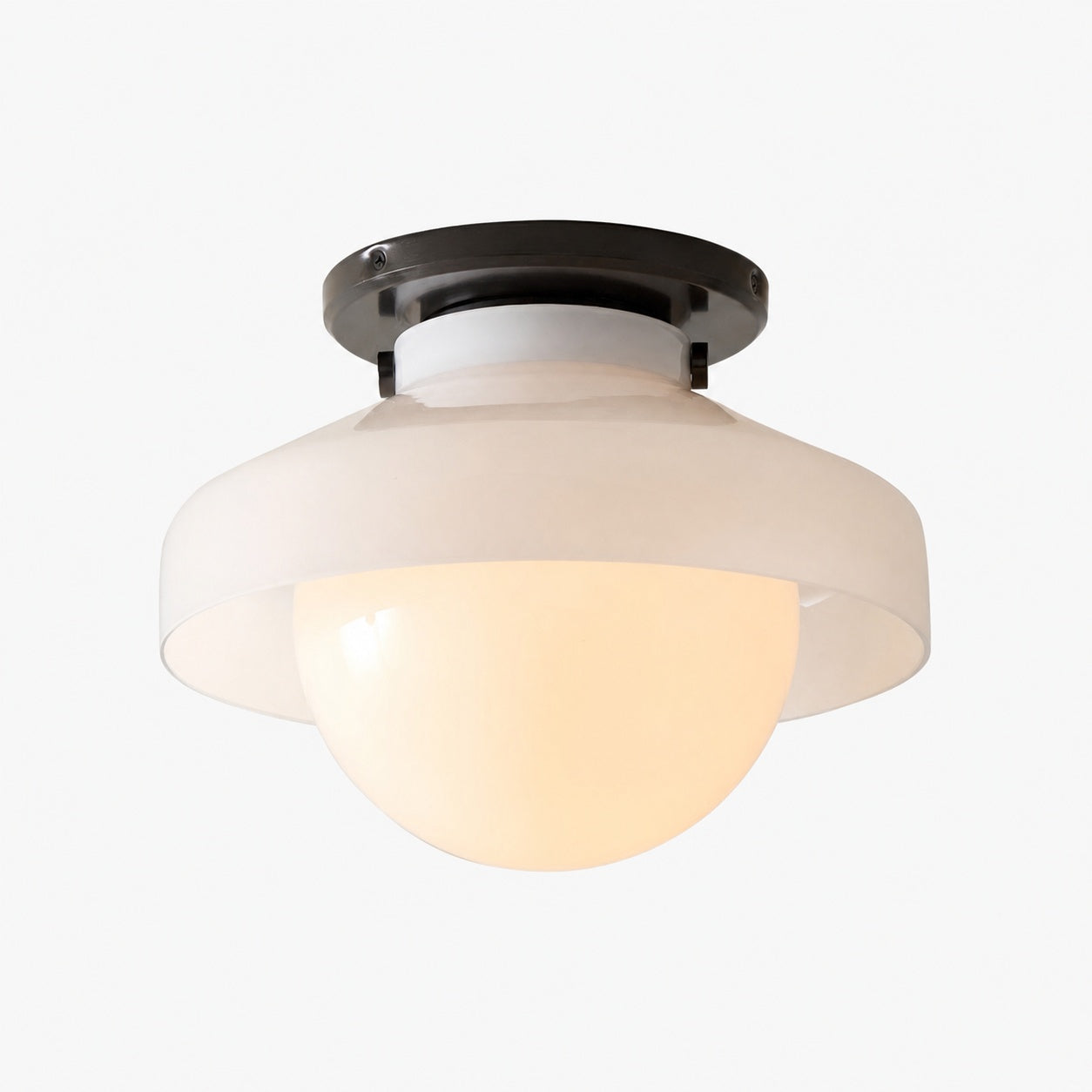 Hanton Modern Flush Mount Ceiling Light - Metal Minimalist Fixture for Home