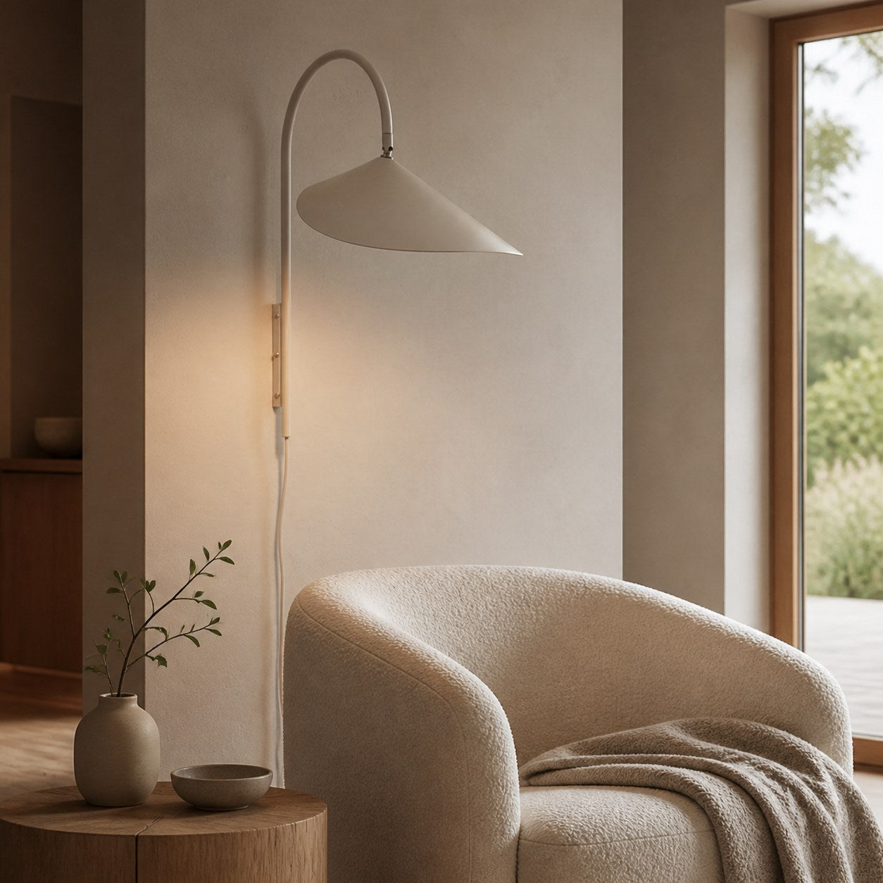 Swivora Adjustable Wall Light – Elegant Swivel Arm Contemporary Metal Lamp for Office and Kitchen N09