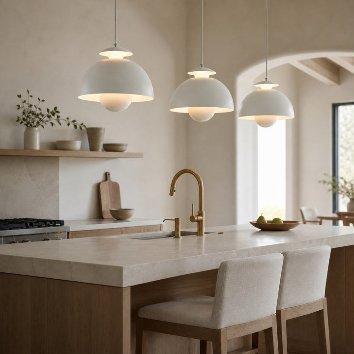 Orin Modern Nordic Metal Flower Hanging Light - Decorative Pendant Lamp for Bedroom and Kitchen