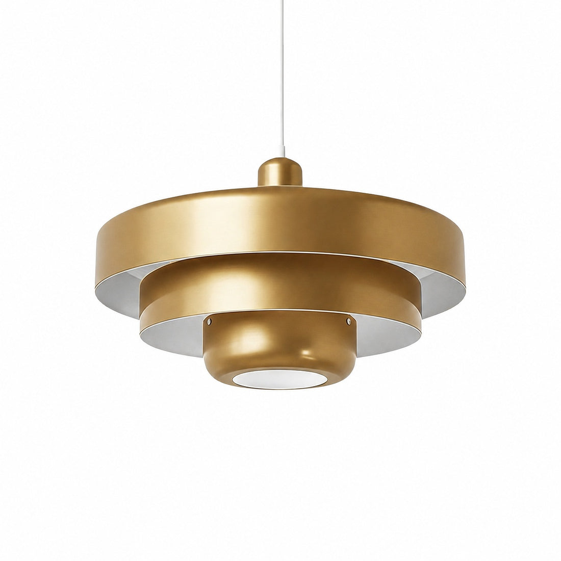 Malero Triple Layer Macarons Pendant Light - Modern Disc Form Lighting for Dining Room or Lounge N52