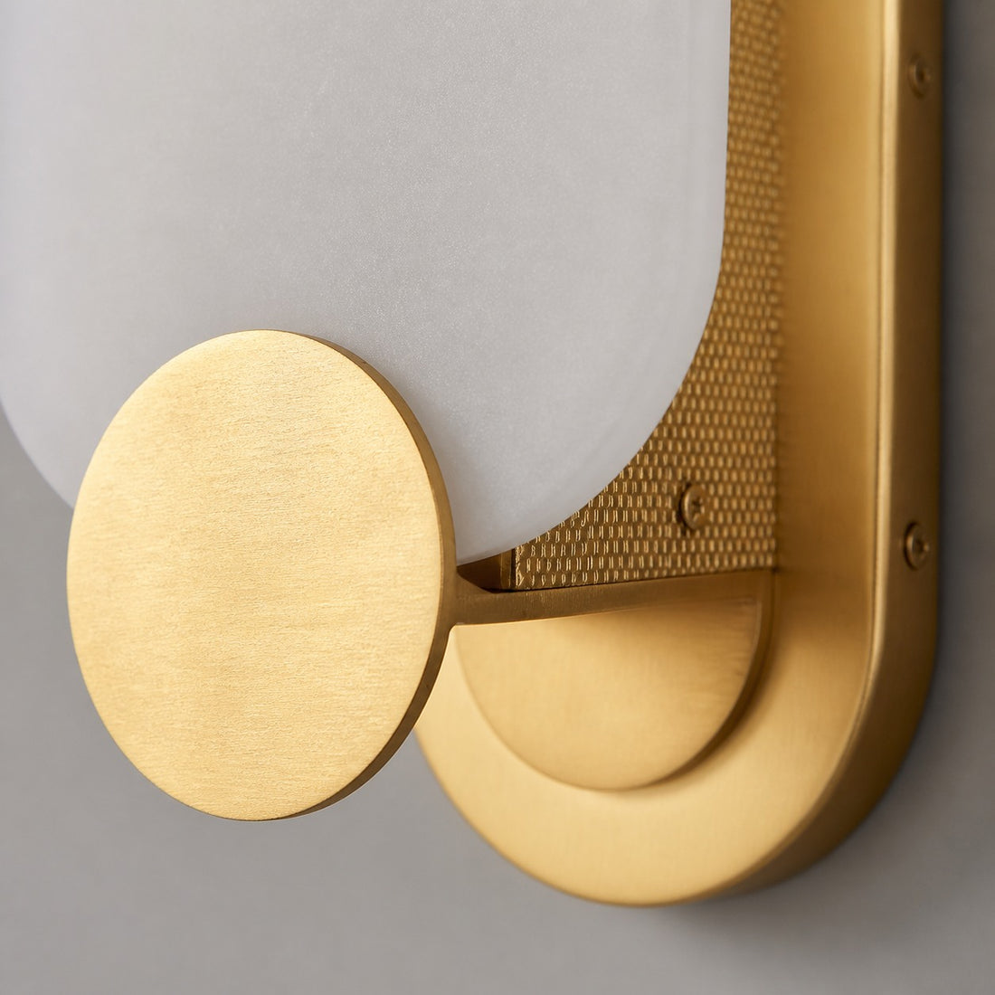 Albi Decorative Wall Sconce Ambient Diffused Glow - Artful Carved Aesthetic Dining Room Corridor