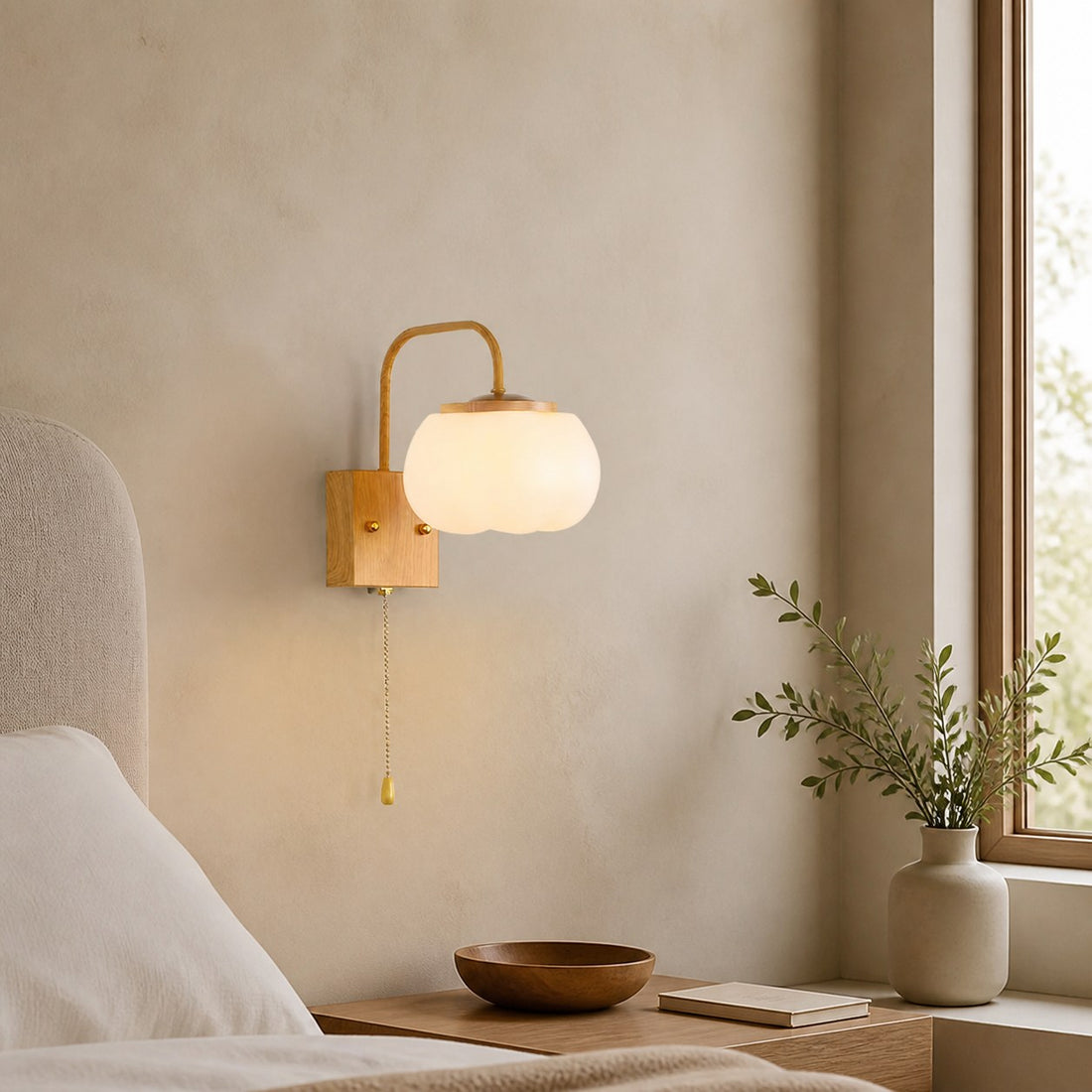 Kapok Flower Wall Lamp