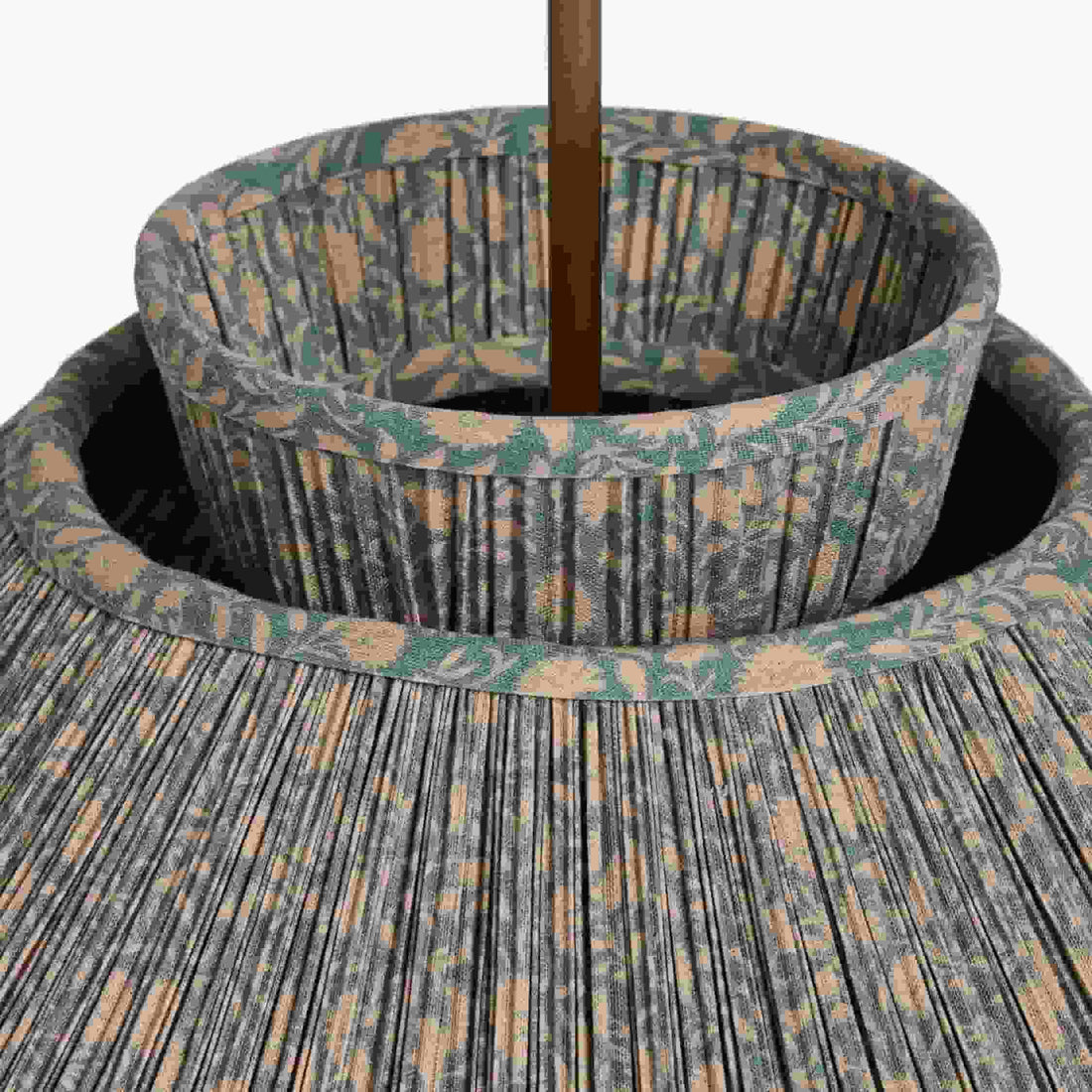 Florevian Modern Linen Pendant Lamp - Art-Inspired Statement Lighting for Dining Space