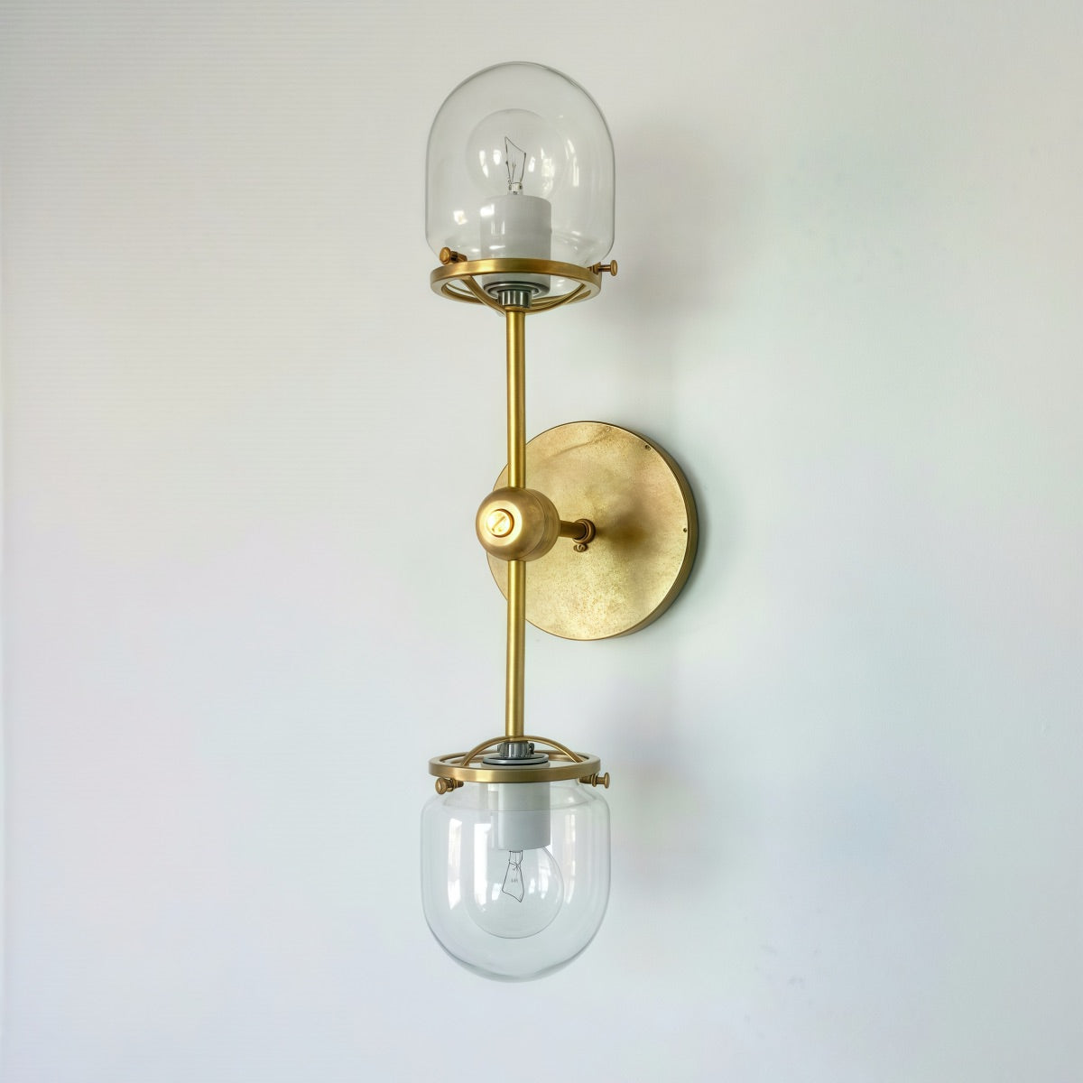 Double Head Sconce - Bubble Pop Vanity Glass Wall Light