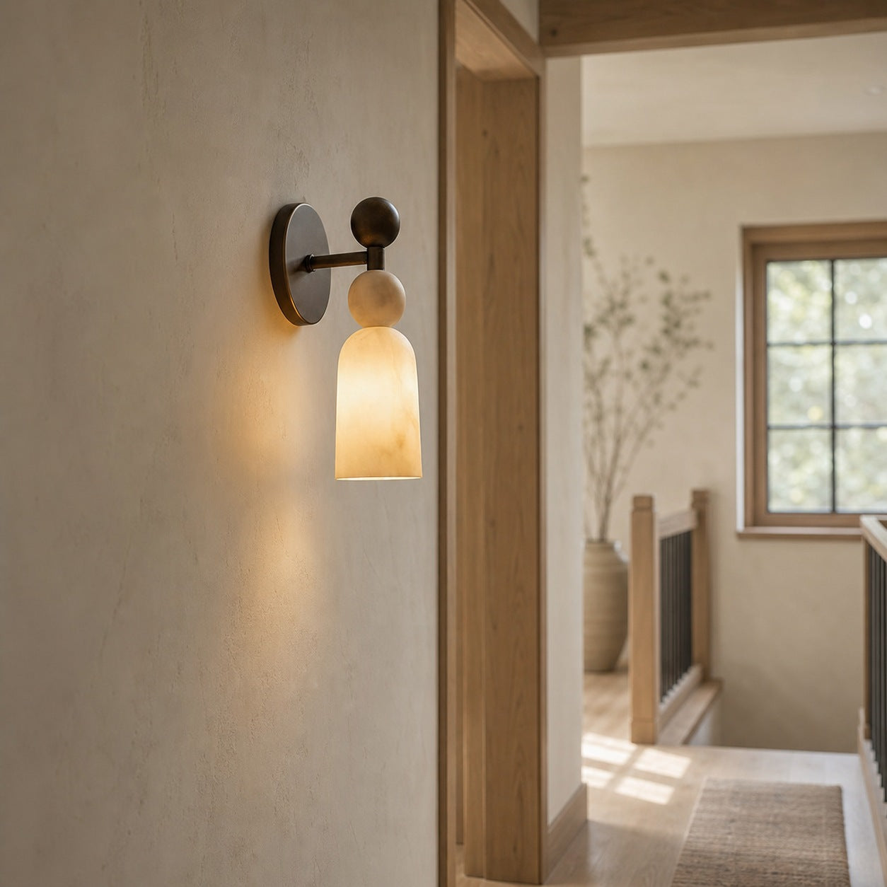 Minimalist Wall Lamp Modern Linear Sconce Light for Bedroom Hallway