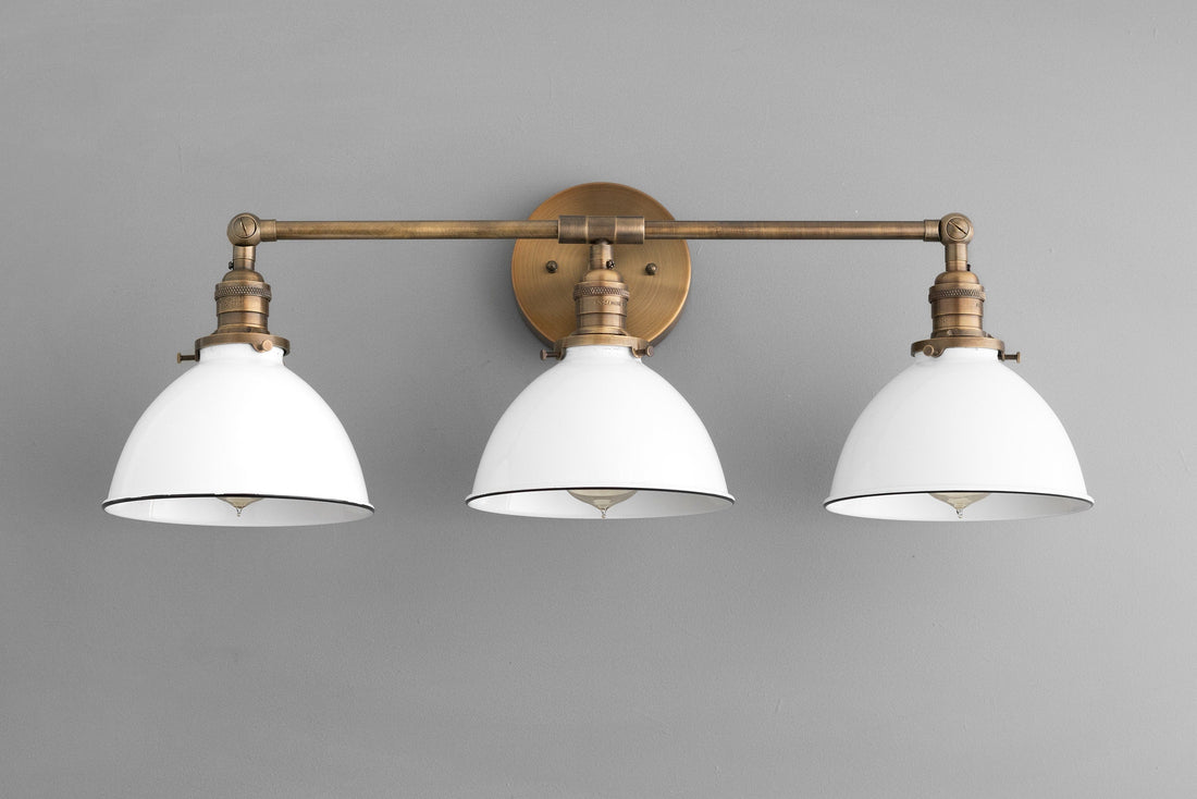 Conique Metal Industrial Modern Vanity for rustic bathroom