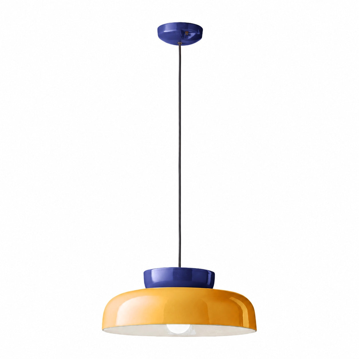 Fiesta Colorful Bowl Shaped Nordic Ceramic Pendant Lamp