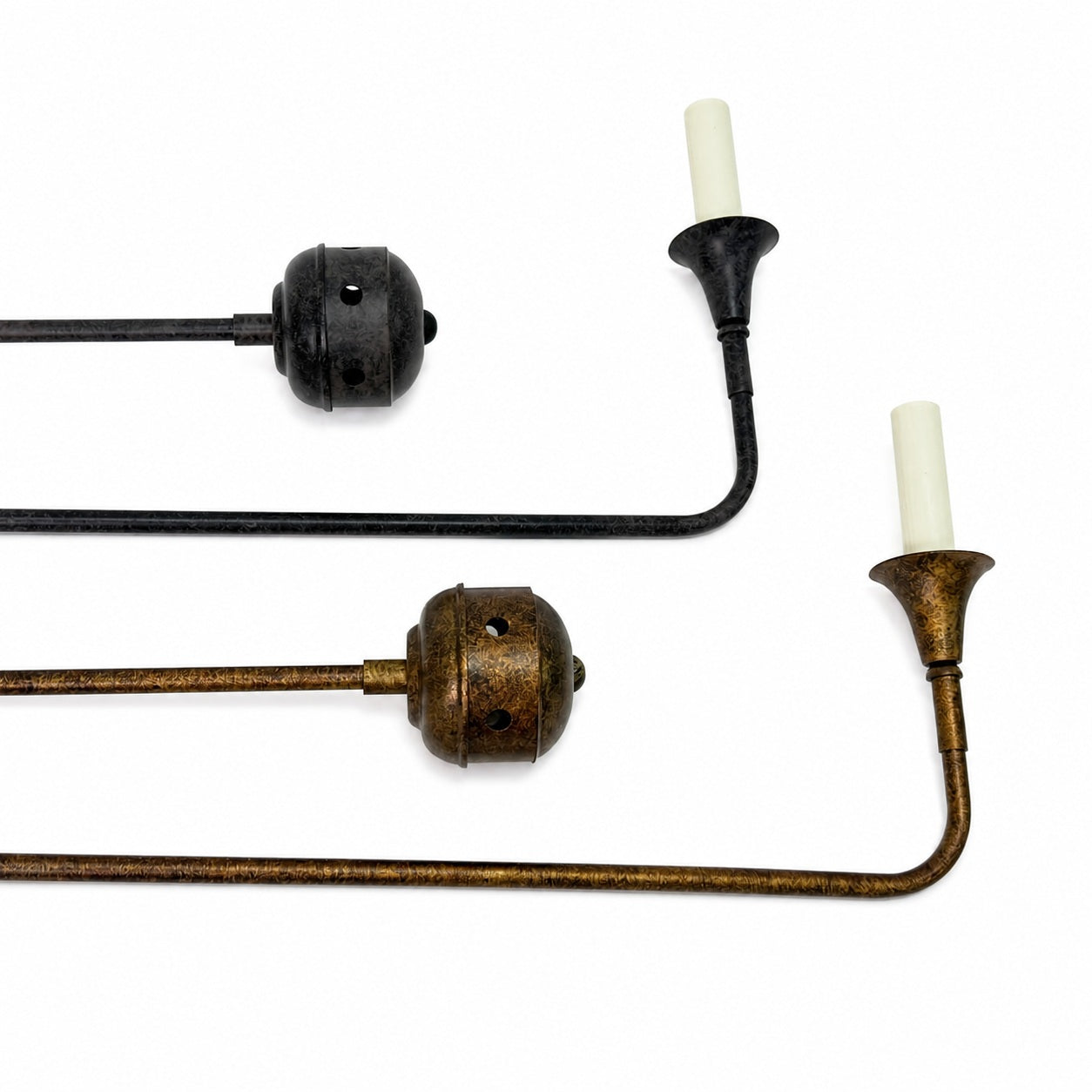 Piaf Grande Modern Industrial Metal Chandelier