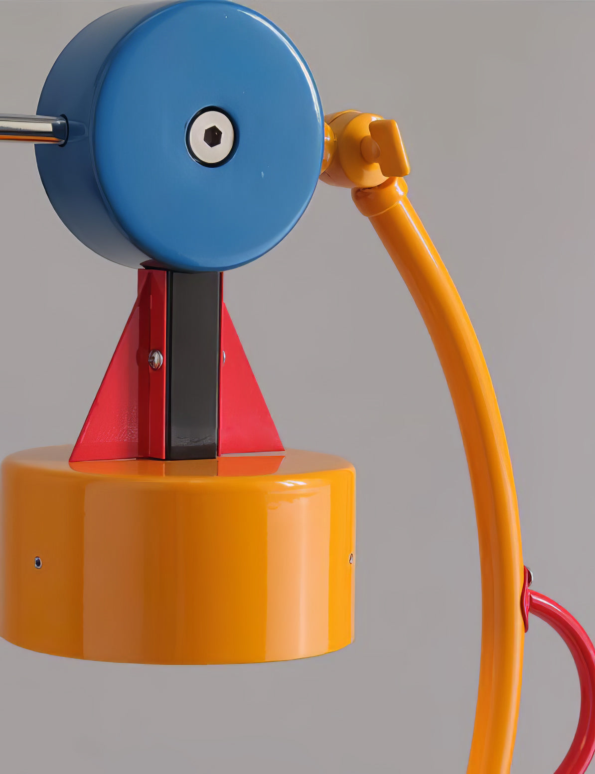 Colorful Curved Table Lamp