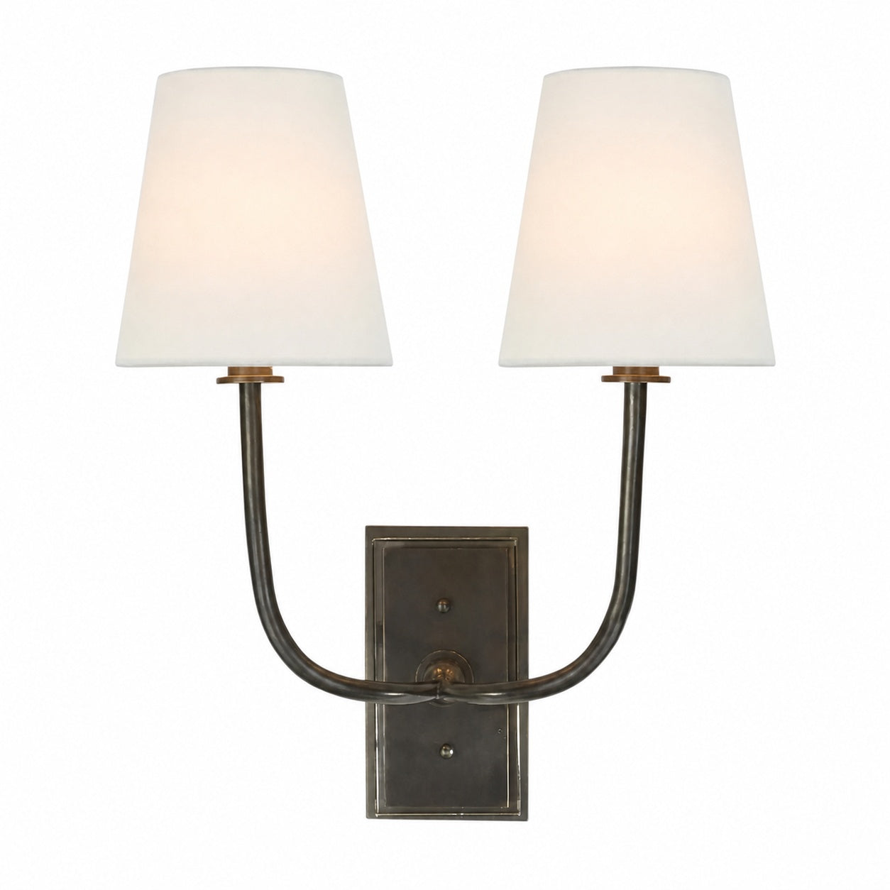 VistaGlow Industrial Metal Wall Lamp - Modern Double Sconce
