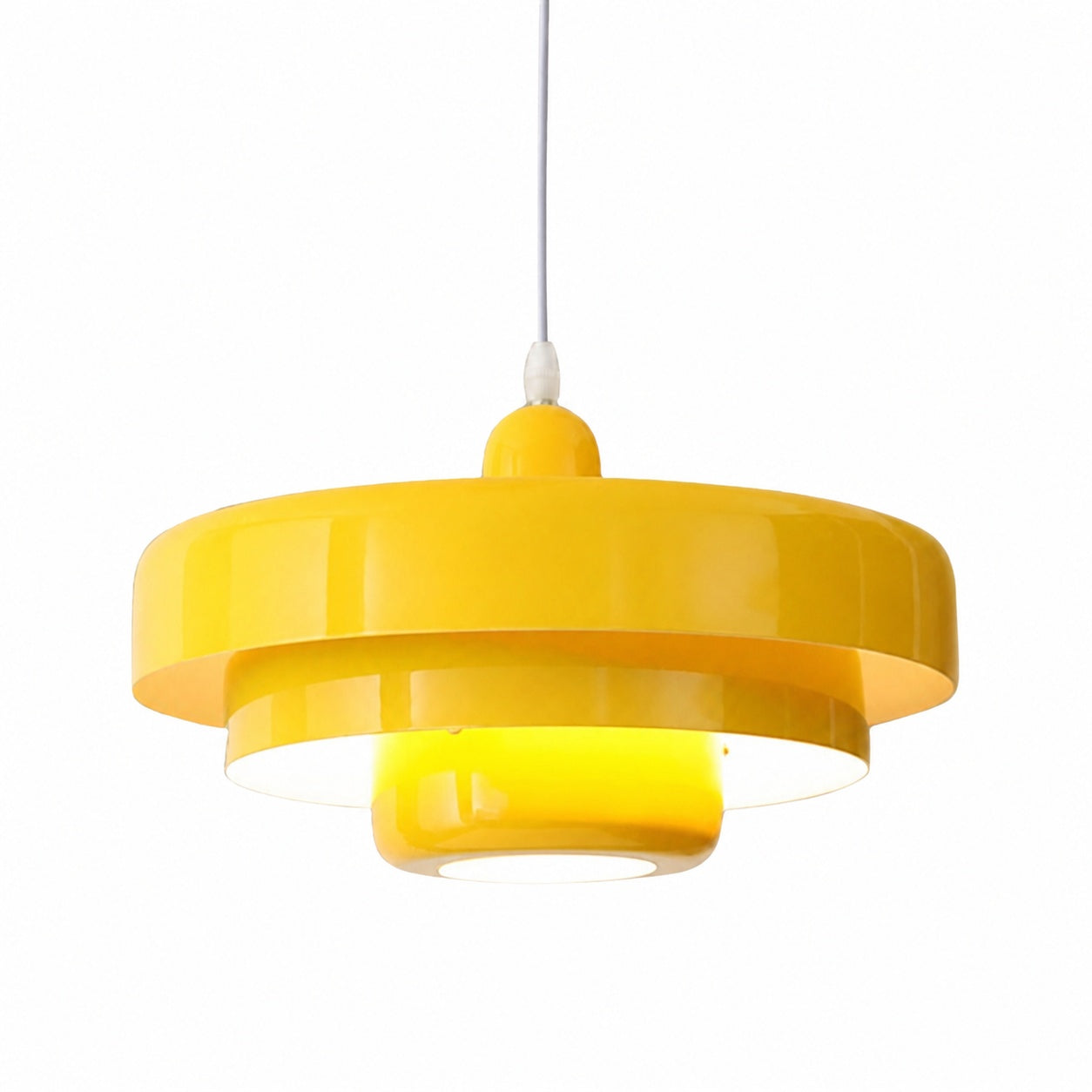 Malero Triple Layer Macarons Pendant Light - Modern Disc Form Lighting for Dining Room or Lounge N52