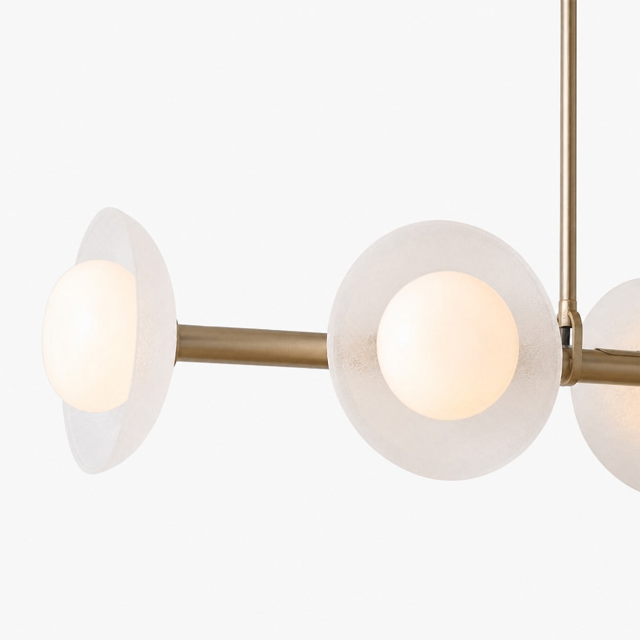 Elorina 6-Light Linear Chandelier - Modern Metal Light Fixture - Dining Room Lighting