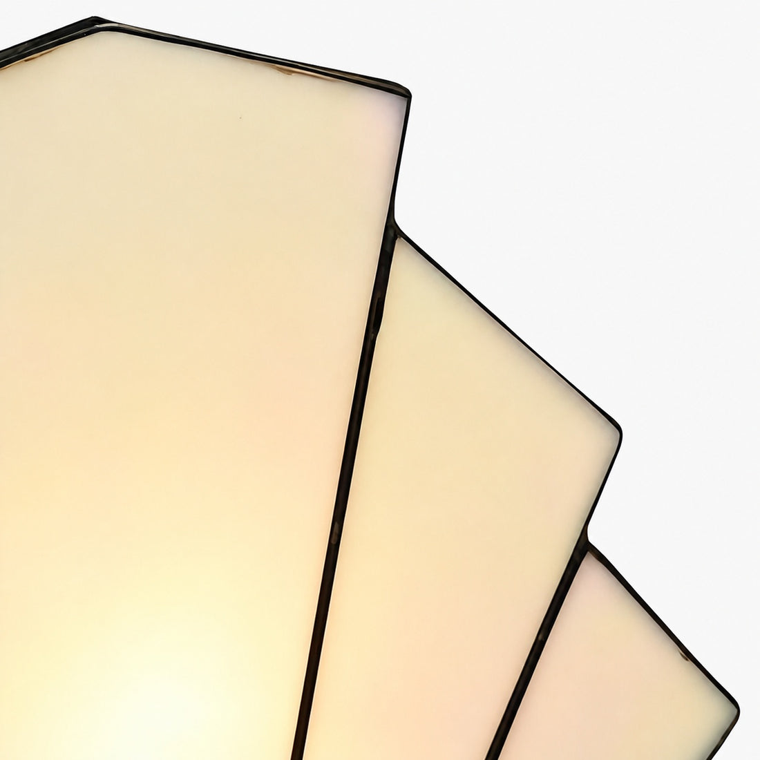 Kelsar Classic Stained Glass Table Lamp – Hand Cut Stained Glass Art Deco Table Lamp for Living Room or Bedroom