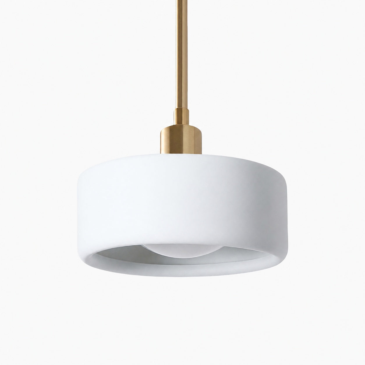 Cerova Modern Ivory Porcelain Pendant Light – Soft Organic Design for Kitchen Island