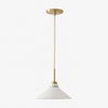 Aurenza Modern Farmhouse Pendant Light - Adjustable Shade for Warm Ambiance