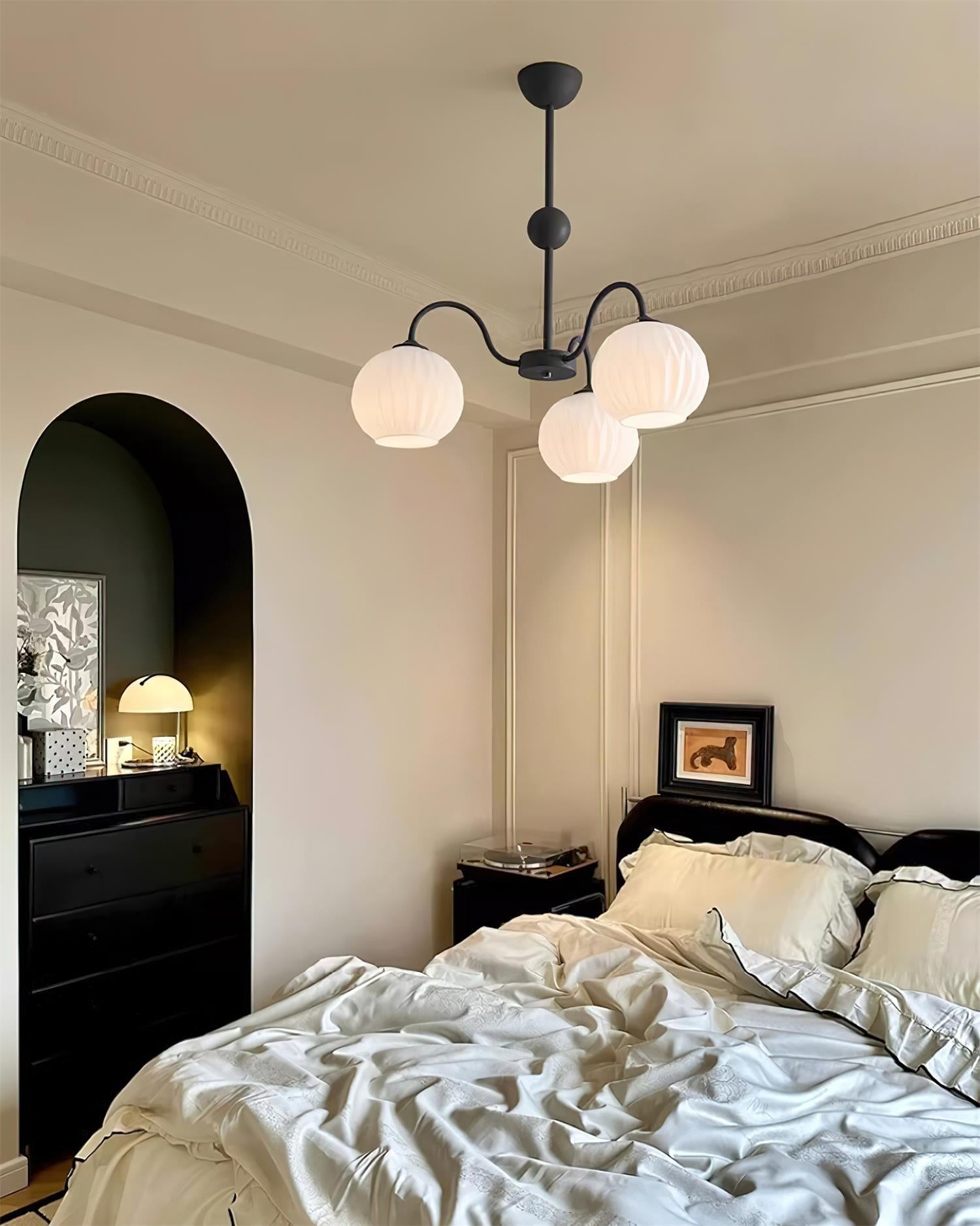 Spherical Bud Chandelier