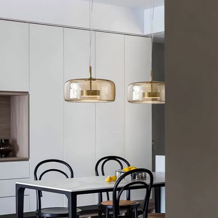 Jube SP Pendant Light - Metro Sphere Glass Jar Suspension Lamp
