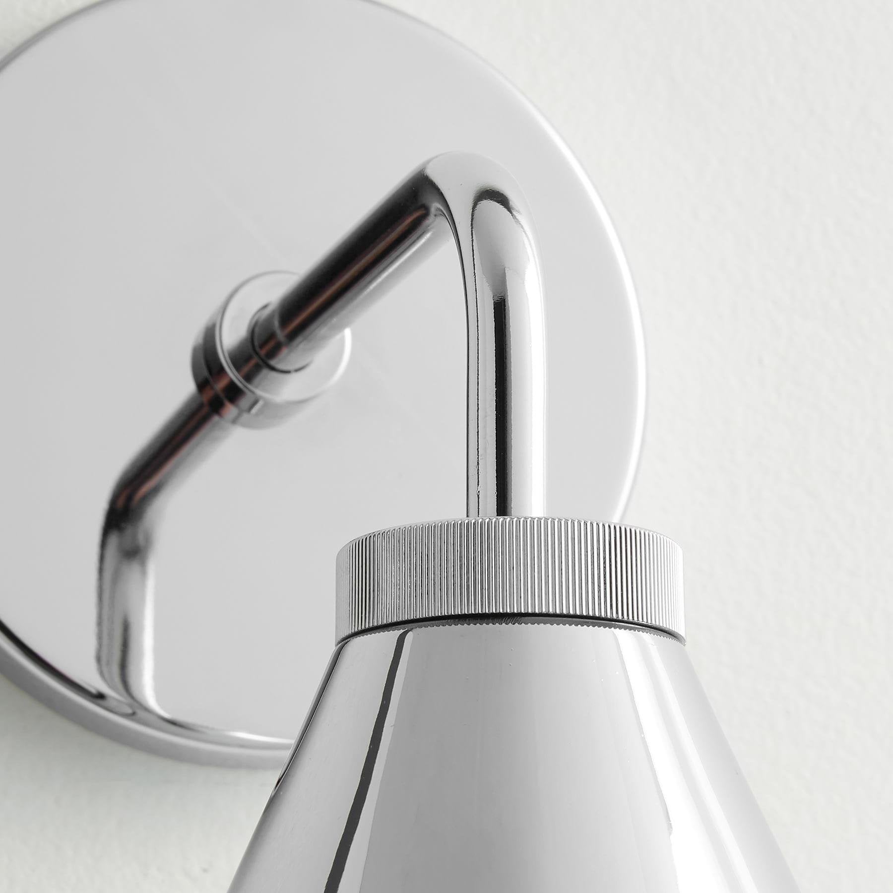 Retro Metal Cone Tapered Sconce Light