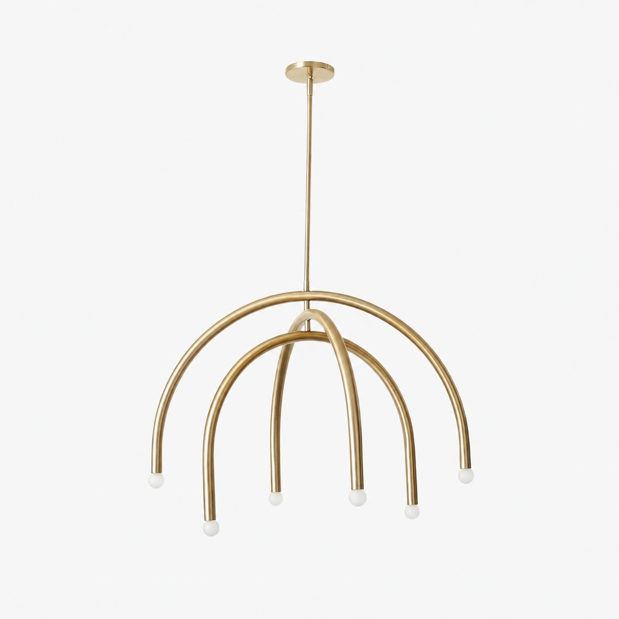 Borvia Arc Chandelier - Simple Modern Rotatable Lamp Arm
