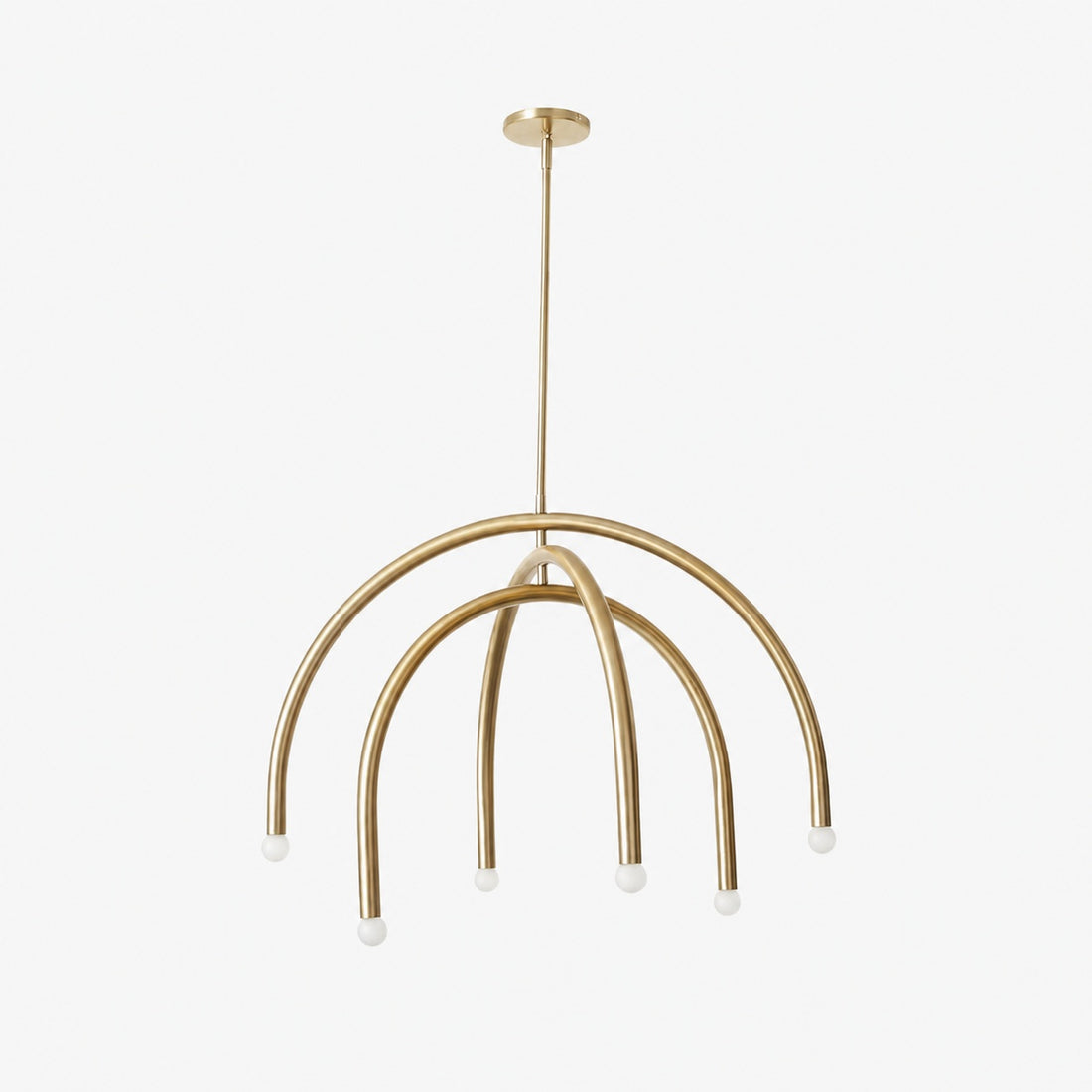 Borvia Arc Chandelier - Simple Modern Rotatable Lamp Arm